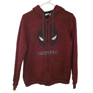 Deadpool zip up hoodie